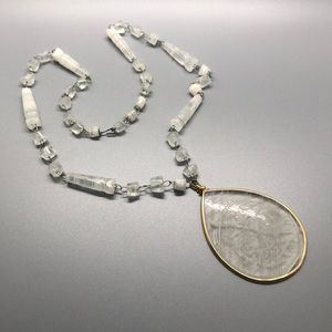 Bohemian Quart crystal necklace